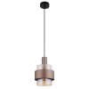 Milley Suspension Luminaires Globo Lighting Noir, 1 lumière