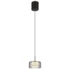 Fogsy Suspension Luminaires Globo Lighting LED Noir, 1 lumière