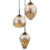 Firefly Suspension Luminaires Globo Lighting LED Noir, 1 lumière