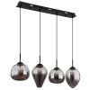 Firefly Suspension Luminaires Globo Lighting LED Noir, 1 lumière