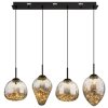 Firefly Suspension Luminaires Globo Lighting LED Noir, 1 lumière