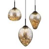 Firefly Suspension Luminaires Globo Lighting LED Noir, 1 lumière