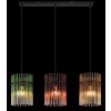 Gorley Suspension Luminaires Globo Lighting Noir, 3 lumières