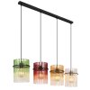 Gorley Suspension Luminaires Globo Lighting Noir, 4 lumières