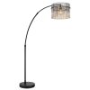 Gorley Lampadaire Luminaires Globo Lighting Noir, 1 lumière