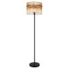 Gorley Lampadaire Luminaires Globo Lighting Noir, 1 lumière