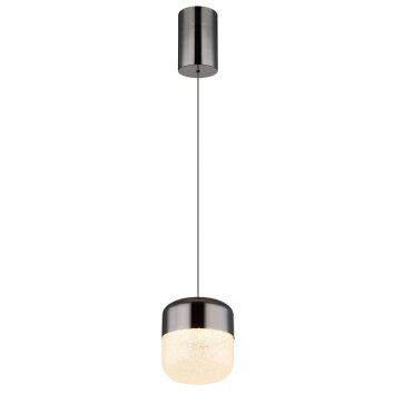 Cristallica Suspension Luminaires Globo Lighting LED Anthracite, 1 lumière