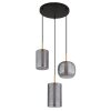 Lampigna Suspension Luminaires Globo Lighting LED Laiton, Noir, 1 lumière