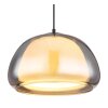 Jella Suspension Luminaires Globo Lighting Noir, 1 lumière