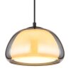 Jella Suspension Luminaires Globo Lighting Noir, 1 lumière