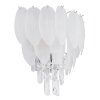 Dalton Applique murale Luminaires Globo Lighting Chrome, 3 lumières