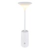 Quirin Lampe à poser Luminaires Globo Lighting LED Blanc, 1 lumière