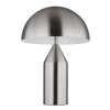 Lampe Champignon  Atoma Lampe à poser Luminaires Globo Lighting Nickel mat, 2 lumières