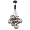 Ballgi Suspension Luminaires Globo Lighting Noir, 9 lumières