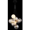 Ballgi Suspension Luminaires Globo Lighting Noir, 9 lumières