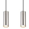 Robby Suspension Luminaires Globo Lighting Nickel mat, 4 lumières