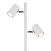 James Lampadaire Luminaires Globo Lighting Blanc, 2 lumières