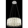 Klunka Suspension Luminaires Globo Lighting LED Chrome, 1 lumière, Télécommandes