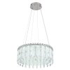 Klunka Suspension Luminaires Globo Lighting LED Chrome, 1 lumière, Télécommandes