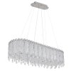 Klunka Suspension Luminaires Globo Lighting LED Chrome, 1 lumière, Télécommandes