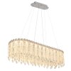 Klunka Suspension Luminaires Globo Lighting LED Chrome, 1 lumière, Télécommandes