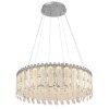 Klunka Suspension Luminaires Globo Lighting LED Chrome, 1 lumière, Télécommandes