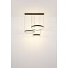Briggs Suspension Luminaires Globo Lighting LED Noir, 1 lumière, Télécommandes