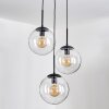 Gastor Suspension, Boule lumineuse Clair, 3 lumières