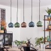 Koyoto Boule lumineuse, Suspension Noir, 5 lumières