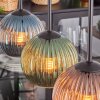 Koyoto Boule lumineuse, Suspension Noir, 5 lumières