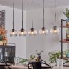 Koyoto Boule lumineuse, Suspension Noir, 5 lumières