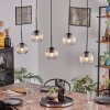 Koyoto Boule lumineuse, Suspension Noir, 5 lumières