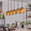 Koyoto Boule lumineuse, Suspension Noir, 5 lumières