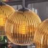 Koyoto Boule lumineuse, Suspension Noir, 5 lumières