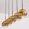 Koyoto Boule lumineuse, Suspension Noir, 5 lumières