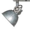 Gearmetal Plafonnier, Spot de plafond Luminaires Steinhauer Argent Oxydé, 2 lumières