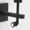 Stang Applique murale Luminaires Steinhauer LED Noir, 2 lumières