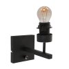 Stang Applique murale Luminaires Steinhauer Noir, 1 lumière