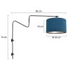 Linstrøm Applique murale Luminaires Steinhauer Noir, 1 lumière