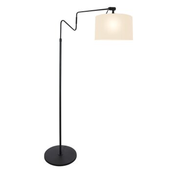 Linstrøm Lampadaire Luminaires Steinhauer Noir, 1 lumière