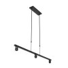 Stang Suspension Luminaires Steinhauer Noir, 3 lumières