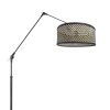 Chic Lampadaire Luminaires Steinhauer Noir, 1 lumière