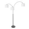 Light Lampadaire Luminaires Steinhauer Noir, 3 lumières