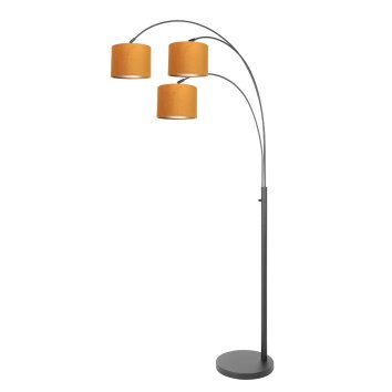 Light Lampadaire Luminaires Steinhauer Noir, 3 lumières