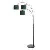 Light Lampadaire Luminaires Steinhauer Noir, 3 lumières