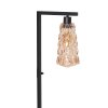 Vidrio Lampadaire Luminaires Steinhauer Noir, 1 lumière