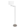 Bella Lampadaire Luminaires Steinhauer Acier brossé, 1 lumière