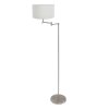 Bella Lampadaire Luminaires Steinhauer Acier brossé, 1 lumière