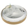 Ringlede Plafonnier Luminaires Steinhauer LED Or, 1 lumière