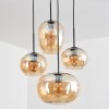 Apedo Suspension, Boule lumineuse, Suspension Ambre, 4 lumières